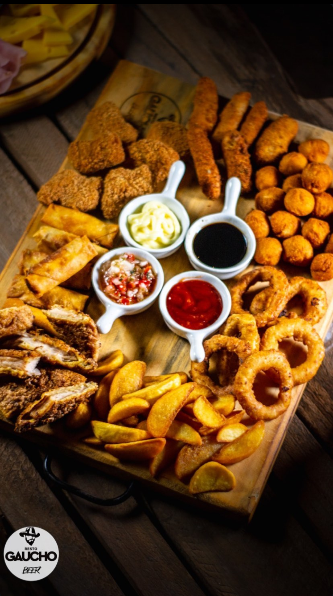 Picada para compartir de Resto Gaucho Beer